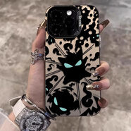 蓋利迪 適用一加Ace3v手機殼Ace2Pro新款小眾黑色怪魚(yú)超薄防摔2024保護套磨砂男全包潮牌高級散熱 月光黑-怪物耿鬼 一加ACE2PRO