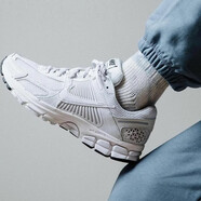 耐克（NIKE）男鞋2025冬季新款Air Zoom 5訓練跑步鞋運動(dòng)鞋休閑鞋復古老爹鞋 BV1358-001蒼野灰黑白銀橙紅 40