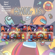 太空人狼人殺玩偶擺件 amongus盲.盒公仔我們之中手辦模型掛擺件玩具娃娃桌面 明盒12款公仔一套 1