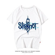 VPVZ歐美高街重金屬slipknot活結(jié)樂隊搖滾音樂T恤嘻哈寬松短袖TEE個性 款式13 S