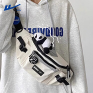 回力斜挎包男士胸包潮流街拍運動(dòng)腰包休閑百搭學(xué)生情侶款騎行單肩包女