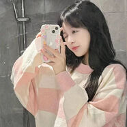 奶糯風(fēng)毛衣女日系慵懶風(fēng)復古軟糯系女2021新款設計感chic秋冬小眾寬松上衣 條紋（加厚款） M