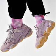 阿迪達(dá)斯（adidas）男女情侶鞋 Yeezy 500 Blush 侃爺椰子老爹鞋休閑運(yùn)動(dòng)鞋 FW2656 臟粉 36.5