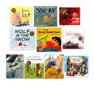 英文原版 Caldecott Award Winners 凱迪克大獎繪本10冊袋裝 啟蒙讀物 經典繪本 情商啟蒙 英語讀物  [3-12歲]