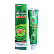 竹鹽韓國(guó)LG竹鹽倍瑞傲pumping派繽牙膏285g 按壓式牙漬清口氣減異味 倍瑞傲清新薄荷130g*1支 出口