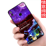 唯美納 華為榮耀play4T手機殼AKA一AL10保護套akaal10防摔黑色plya4t簡約pia 情意綿綿(軟殼)單殼 榮耀Play4T(AKA-AL10)