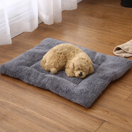 熊貓兔 貓狗墊子 秋冬柔軟仿兔絨貓狗墊子貓窩狗窩墊顏色隨機40cm*50cm