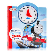 小火車托馬斯和朋友們 my first Thomas Clock Book 時(shí)鐘書紙板書 寶寶時(shí)間管理