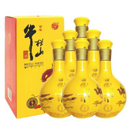牛欄山（niulanshan）北京二鍋頭牛欄山二鍋頭濃香型盒裝白酒 52度 500mL 6瓶 百年特釀9 整箱裝