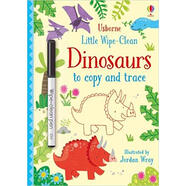 恐龍復(fù)制和追蹤 Little Wipe-Clean Dinosaurs to Copy and Trace  進(jìn)口原版 英文  小學(xué)教輔