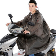 強(qiáng)迪雨衣男女成人一穿四韓國時尚徒步自行車電動車電瓶車?yán)湆W(xué)生雨披 灰色 XL號