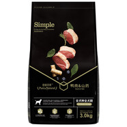 RSRDDY伯納天純無谷親和simple系列幼犬成犬通用型鴨肉山藥配方全 鴨肉&山藥狗糧15kg