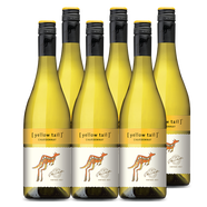 黃尾袋鼠（Yellow Tail）澳洲珍藏簽名/智利世界系列進(jìn)口紅葡萄酒750ml*6支整箱 世界系列霞多麗