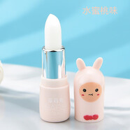 莎琪麗潤唇膏保濕滋潤補水防干裂可愛草莓兔男士女 水蜜桃味