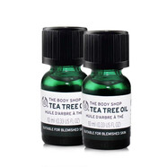 美體小鋪THE BODY SHOP英國TBS茶樹精油 去粉刺閉口 淡化痘印 10ml 2瓶 *2瓶15濃度