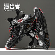漫步者典藏版【MBZ聯(lián)名款丨官方名品】 高級定制限量刀鋒戰(zhàn)士休閑男鞋 MBZ定制丨國風(fēng)黑丨官方限定 42