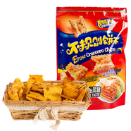 味之旅Wishtree 不規(guī)則餅干多口味驚奇脆片辦公室宿舍零食225g*4包 泡菜味