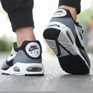 耐克（NIKE）官方艦店男鞋 春夏新款運動鞋AIR MAX氣墊緩震耐磨休閑透氣跑步鞋 511416-011黑灰/AIR MAX氣墊 42