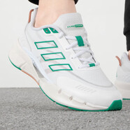 阿迪達斯（adidas）官方艦店跑步鞋男鞋秋季新款運動(dòng)鞋子網(wǎng)面透氣慢跑休閑鞋FY6718 IE7740/清新綠色/清風(fēng) 41