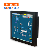 索福德 嵌入式工業(yè)顯示器觸摸屏工控觸控液晶屏電腦高清純平面電阻電容壁掛式臺式監控監視點(diǎn)餐收銀車(chē)間 10.4英寸 非觸摸-普通款