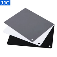 JJC 白平衡灰卡 18度灰卡 黑卡 13cmx10cm 中號(hào) 攝影測(cè)光 三色 防水防刮 中灰板 手動(dòng)校準(zhǔn) 色彩管理