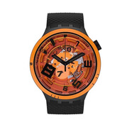 Swatch 斯沃琪瑞士手表 BIG BOLD星球系列禮盒款 著陸在即 男女石英表 燃爆能量  SB01B127