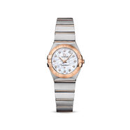 歐米茄（OMEGA）瑞表星座系列石英女表24mm123.20.24.60.55.001 清涼季禮物