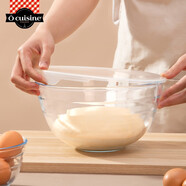 歐貴廚法國進(jìn)口耐熱玻璃碗微波爐烤箱鋼化玻璃湯碗餐具和面盆泡面 【帶蓋】17cm(1L)玻璃碗（打蛋、烤蛋糕）