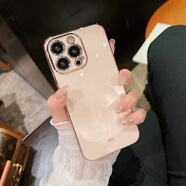 cancel 帶鏡子新款14pro蘋(píng)果13手機(jī)殼iPhone12promax女款網(wǎng)紅xsmax花朵 落櫻粉 iPhone 6s Plus