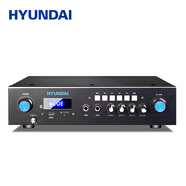HYUNDAI現(xiàn)代家庭ktv音響功放機(jī) 家用卡包音箱專用 高保真藍(lán)牙無線大功率音樂功放 660功放