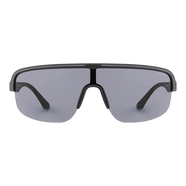 【8成新】POLICE男全框運動風太陽鏡眼鏡墨鏡SPLB47 啞光黑鏡片煙色 99 