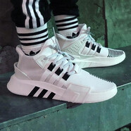 阿迪達(dá)斯（Adidas）三葉草跑步鞋女鞋2025新款夏季EQT減震輕便運(yùn)動(dòng)鞋低 BD7772 36.5