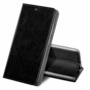 AYALEY  適用于金立M7手機殼翻蓋真皮M6S Plus保護套F12pro牛皮套f13防摔f 【金立S11/S11L 】黑色（真牛皮）