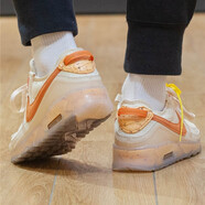 耐克（NIKE）男鞋夏季新款運動鞋AIR MAX 90氣墊緩震透氣跑步鞋復(fù)古休閑鞋 DH2973-200/AIR MAX 90/淺黃橙 39