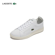 LACOSTE法國(guó)鱷魚男鞋透氣經(jīng)典彩色時(shí)尚個(gè)性板鞋平底鞋|45SMA0023 082/白色 6.5/40