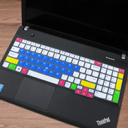 聯(lián)想THINKPAD P17鍵盤(pán)保護膜17.3英寸工作站P72 P73鍵盤(pán)防塵防水墊罩 七彩藍色