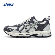 亞瑟士ASICS女子透氣耐磨跑鞋 GEL-KAHANA 8 SP 米白色/灰色 37 