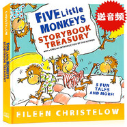 Five Little Monkeys 五只猴子5個(gè)故事精裝合集 廖彩杏書(shū)單  英文原版繪本