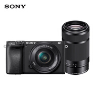 索尼（SONY）Alpha 6400 APS-C微單數(shù)碼相機(jī) 6400L+SEL55210/B 雙鏡頭套裝 黑色（A6400L/α6400）
