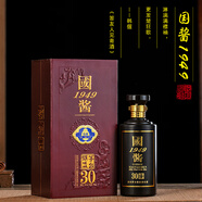 偉人醉愛偉人醉愛國醬1949醬香型白酒糧食酒禮盒裝高粱酒陳釀老酒送禮接待 53%vol 500mL 6瓶 醬色國醬