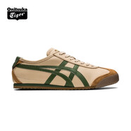Onitsuka Tiger鬼塚虎經(jīng)典復古男女奶茶色輕便運動休閑鞋MEXICO 66? 1183C102 米色 42.5