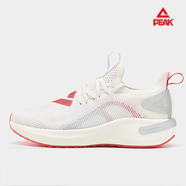 匹克（PEAK）態(tài)極5.0自適應跑鞋男減震回彈休閑運動(dòng)鞋女訓練競速跑步鞋子 米白/倫巴紅（女） 37