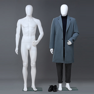 服裝店模特展示個性全身人體道具模特架展示架假人高端模型人臺內(nèi)衣婚紗設(shè)計櫥窗裝飾擺件 M4男模