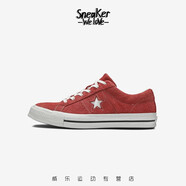 Converse匡威 One /All Star 經(jīng)典黑白翻毛皮男女鞋休閑運(yùn)動(dòng)板鞋 158434C 44.5