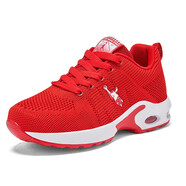 喬丹格蘭女鞋秋冬透氣網(wǎng)面旅游鞋休閑運動(dòng)鞋厚底跑步鞋紅色本命年波鞋 890紅色網(wǎng)面 36