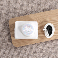 登影適用索尼zv10保護套zve1二代M2相機包RX100nex5tA6000黑卡7殼微單ZV1 ZV-1M2/ZV-1 II二代 含肩帶 白1