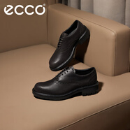 愛步（ECCO）牛津鞋男鞋 男士皮鞋牛皮休閑皮鞋 都市奧斯陸550284 摩卡棕55028401178 43