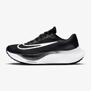 Nike 耐克 Zoom Fly 5 網(wǎng)面透氣 緩震防滑 舒適跑鞋 男士中長(zhǎng)距離跑步鞋 黑色/DM8968-001 標(biāo)準(zhǔn)40/US7