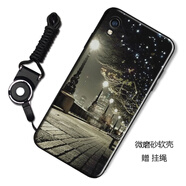 漢牌 適用小米紅米Redmi 9A手機(jī)殼保護(hù)套 攝像鏡頭全包磨砂防摔個性潮男女卡通款軟外殼 燈火闌珊 紅米Redmi 9A
