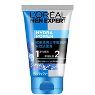 巴黎（LOREAL）歐萊雅男士水能保濕補水乳面霜 潤澤雙效潔面膏100ml